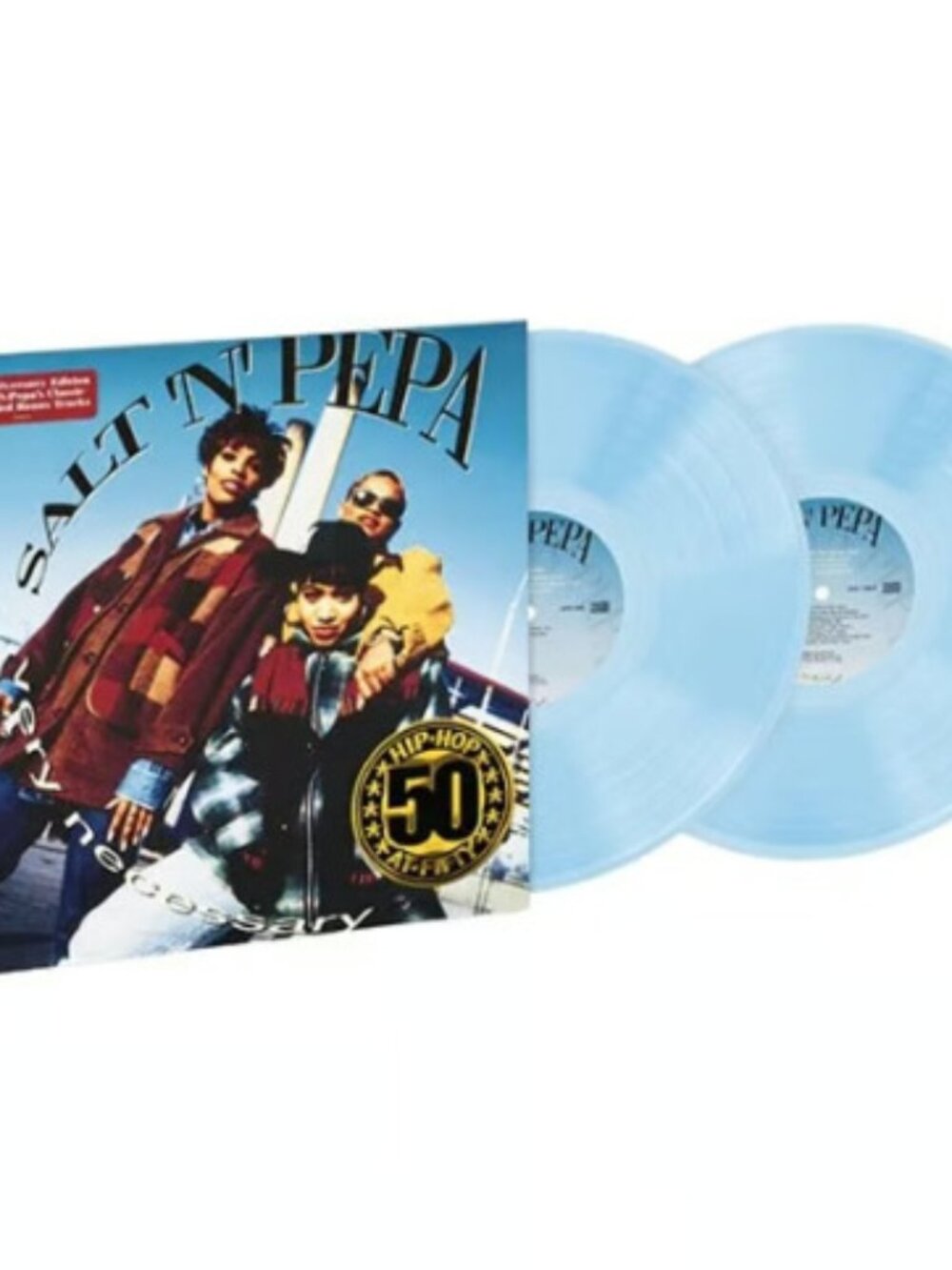 Salt 'N' Pepa Very Necessary 2-LP ~ Ltd Ed Colored Vinyl (Blue) ~ New/Sealed!